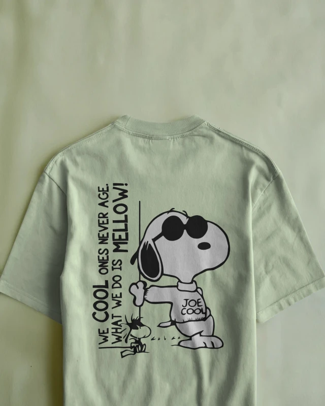 Snoopy "Peanuts" Classic Comic Strip Character Graphic T-Shirt