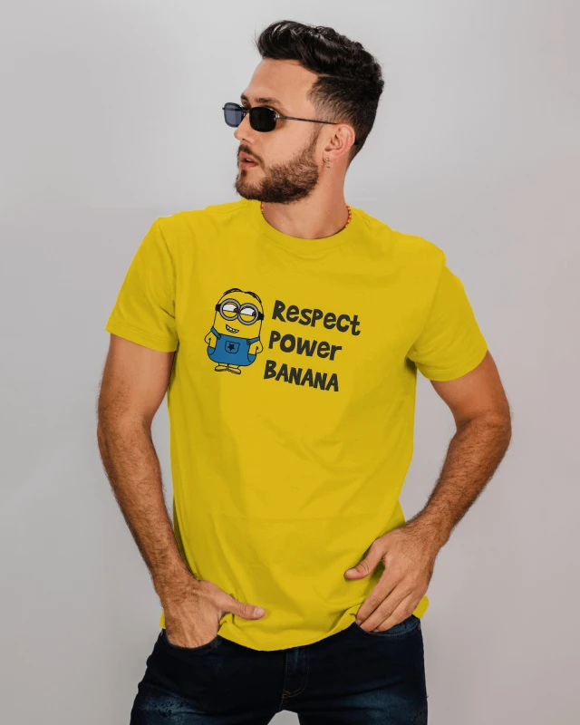 Minion Classic Fit T-Shirt - Fun Yellow Character Tee for Adults & Kids
