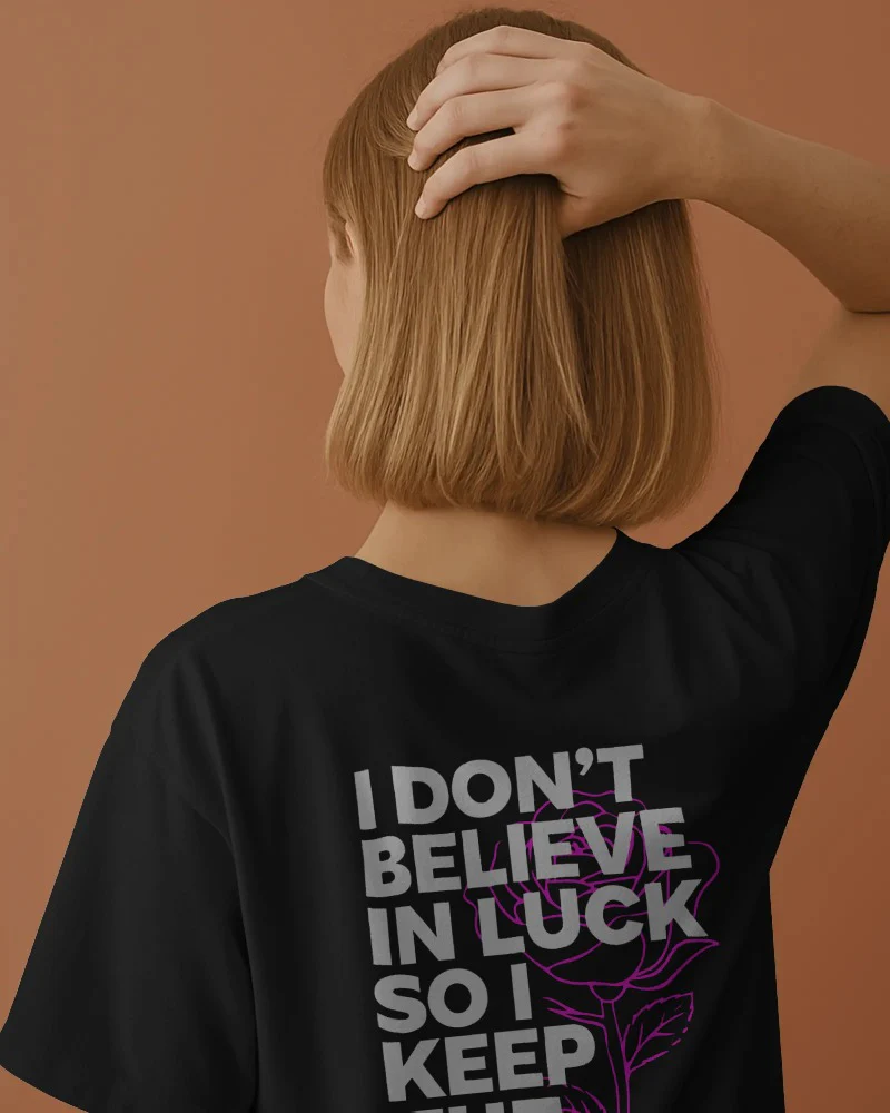 Faith Oversized Women's T-Shirt - Comfy & Stylish Cotton Tee