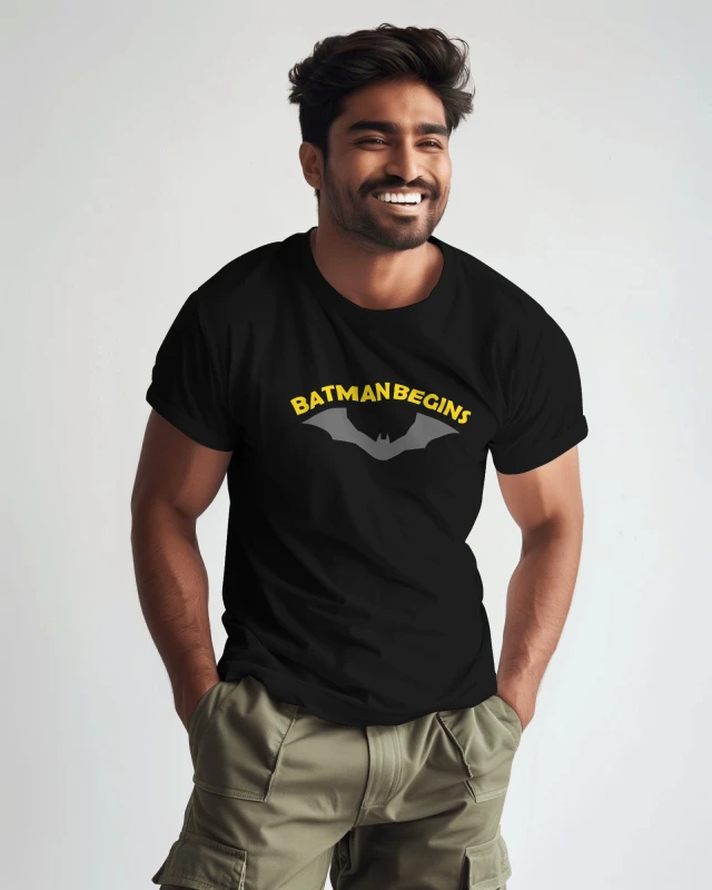 Batman Classic Fit T-Shirt: Iconic Superhero Tee for Men & Women