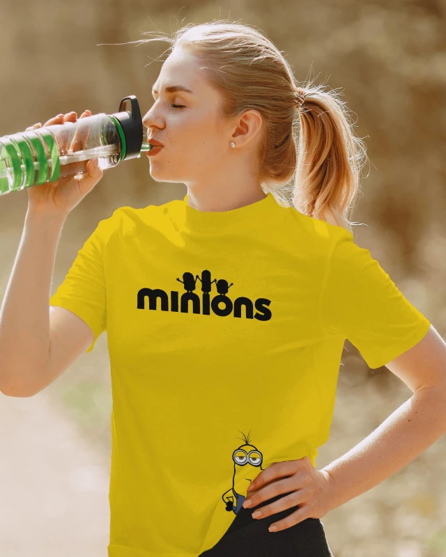 Minion Classic Fit T-Shirt - Fun & Comfy Yellow Character Tee