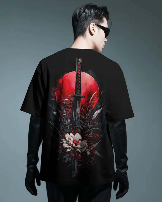 Katana Oversized Cotton T-Shirt | Premium Soft & Relaxed Fit Tee