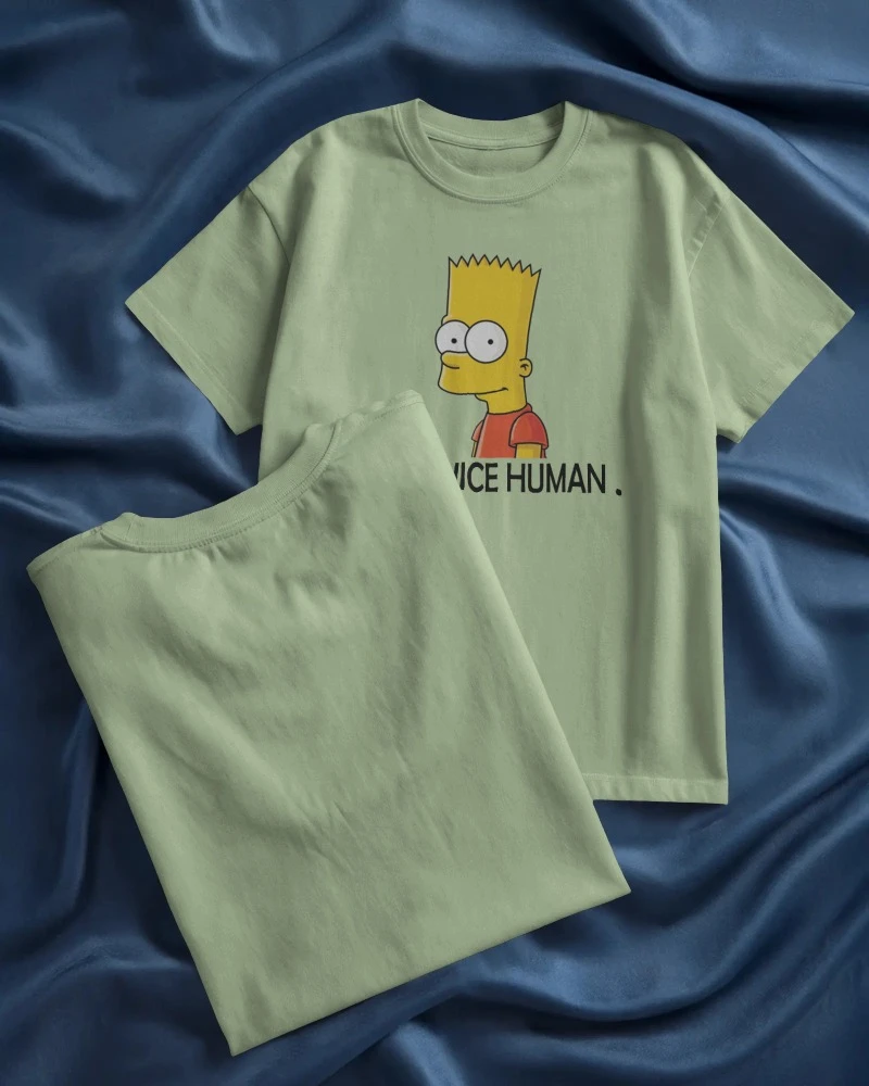 Be a Nice Person Oversized T Shirt