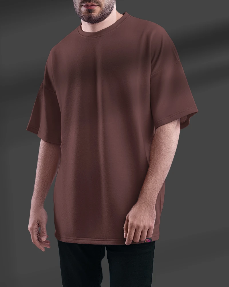 TeesWarrior Premium Drop-shoulder Plain T-shirts