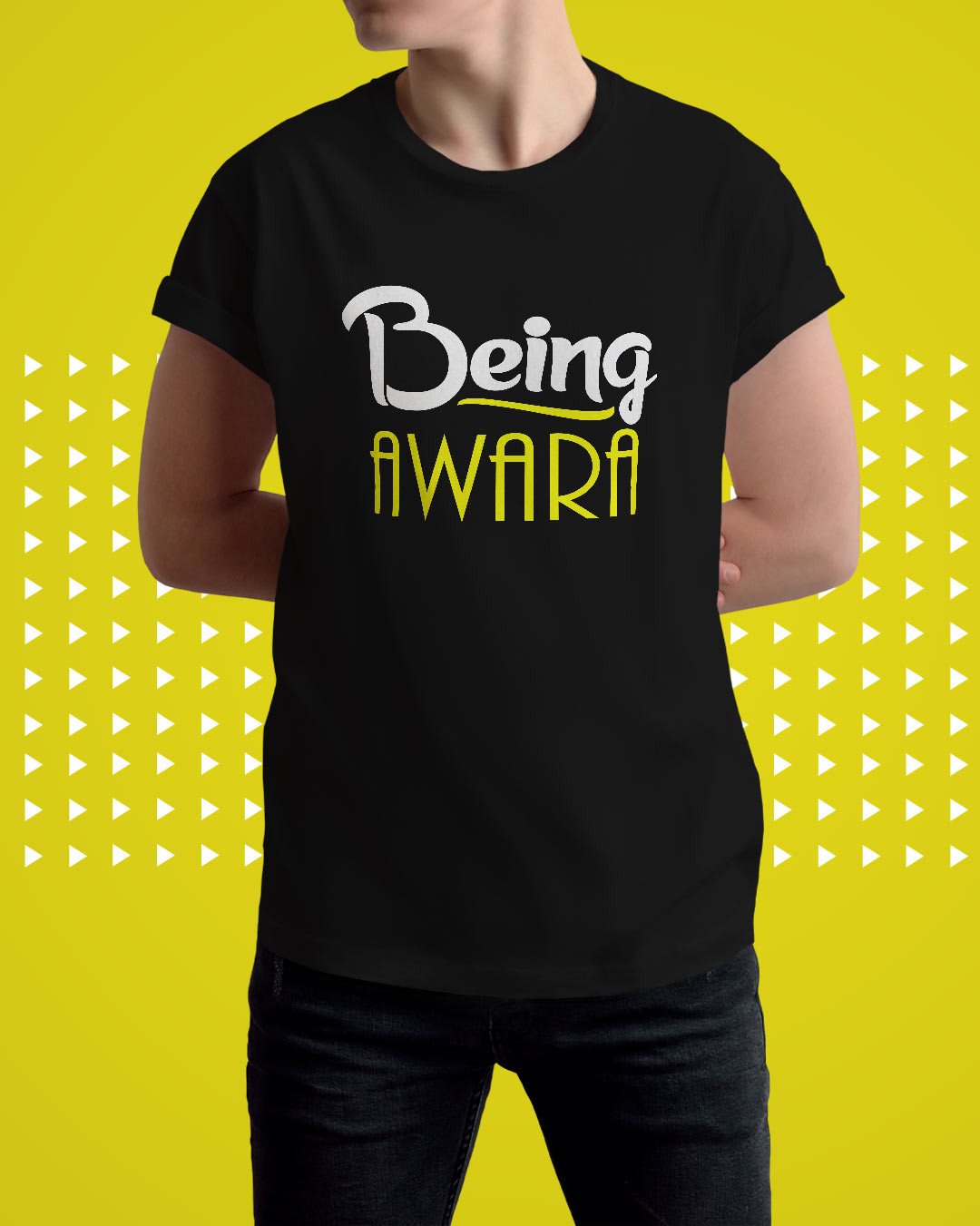 Being Awara Printed T-Shirts