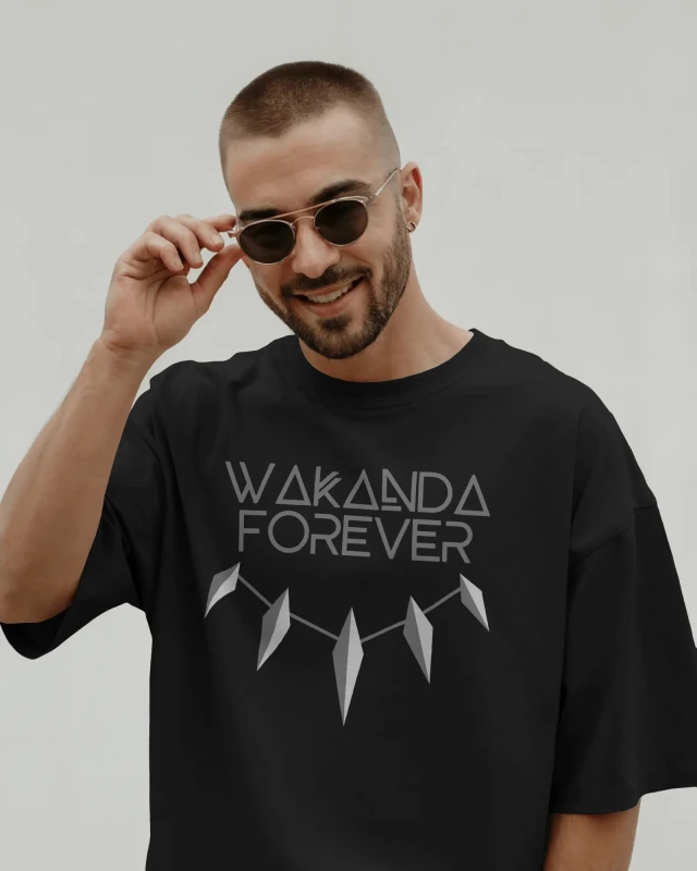 Wakanda Forever Graphic Tee - Premium Cotton T-Shirt for Men & Women