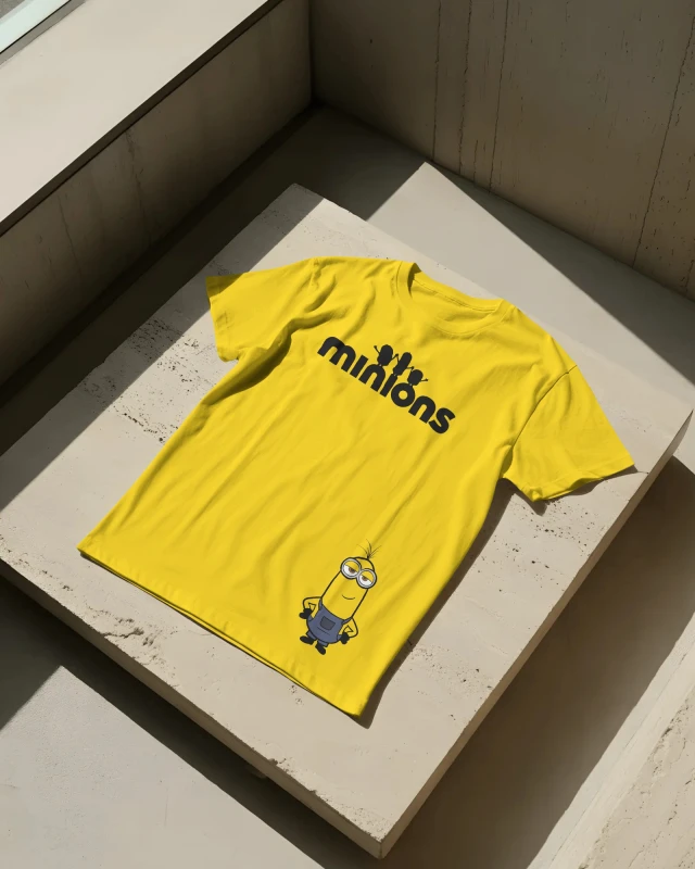 Minion Classic Fit T-Shirt - Fun & Comfy Yellow Character Tee