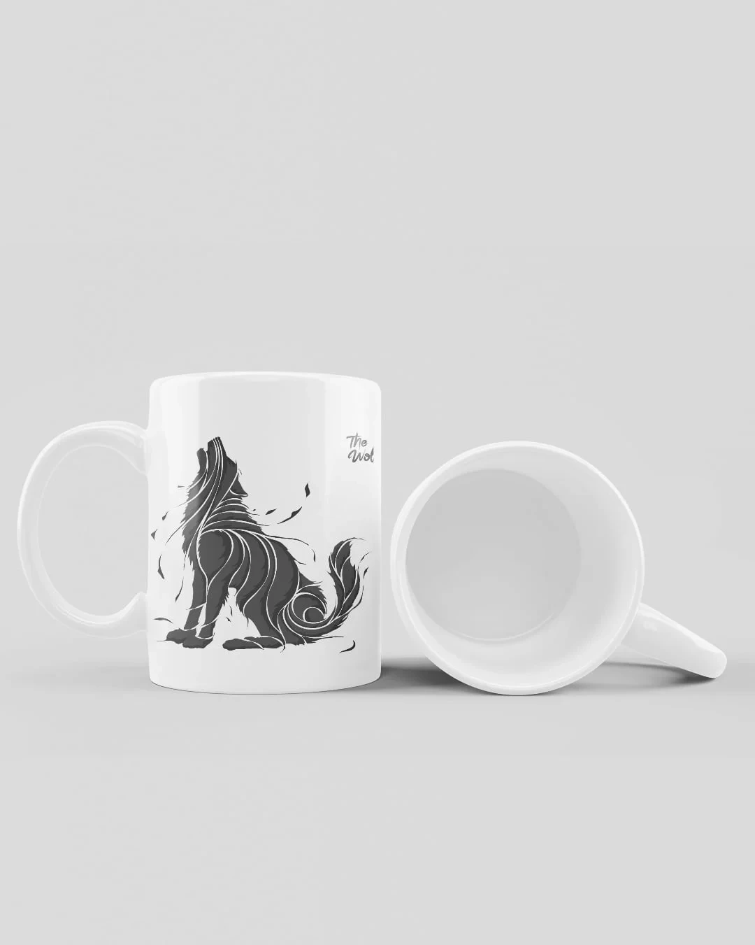 Wolf Printed Customized Mug